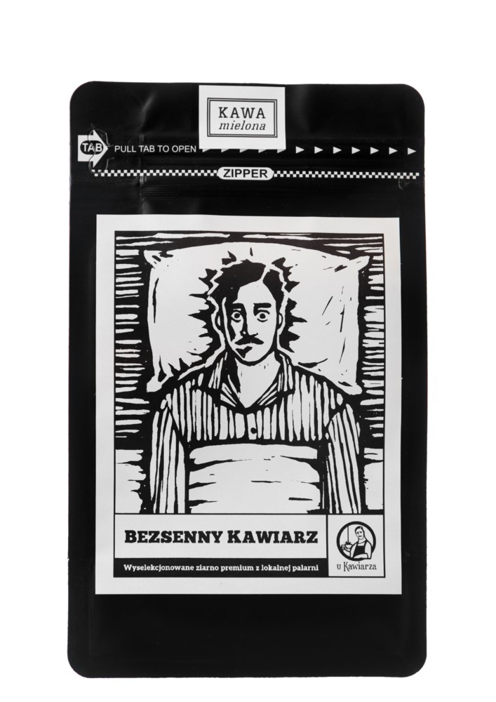Kawa świeżo mielona Bezsenny Kawiarz 2.0 60/40 arabika/robusta 250g