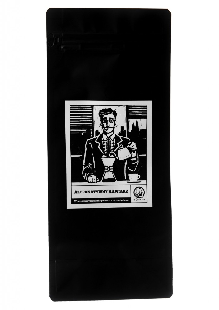 Kawa w ziarnach ręcznie palona Alternatywny Kawiarz 2.0 100% arabika 1000g