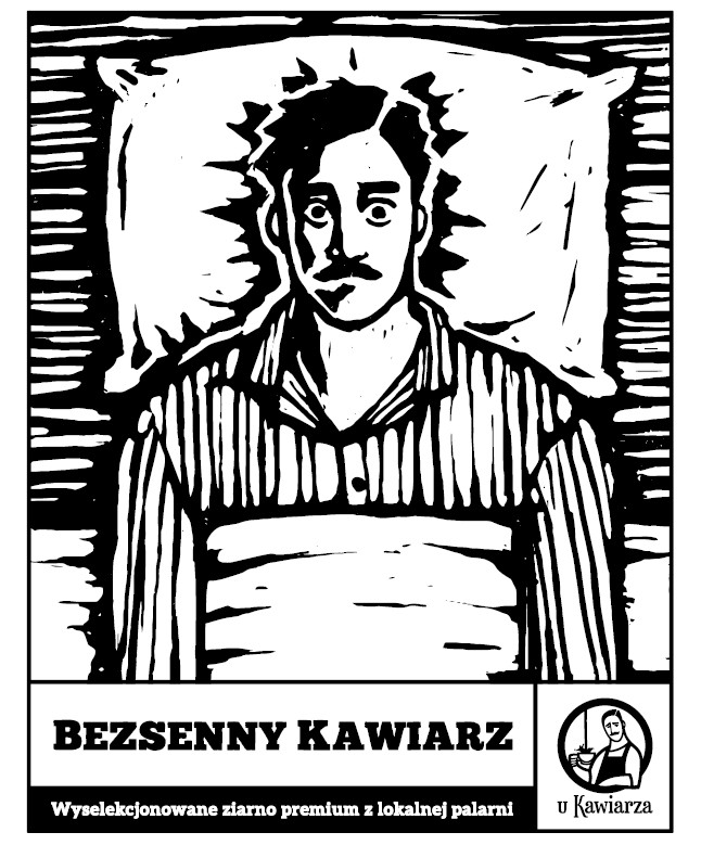 Kawa w ziarnach ręcznie palona Bezsenny Kawiarz 2.0 60/40 arabika/robusta 250g