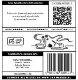 Kawa w ziarnach ręcznie palona Rytuał Kawiarza 90/10 arabika/robusta 1000g